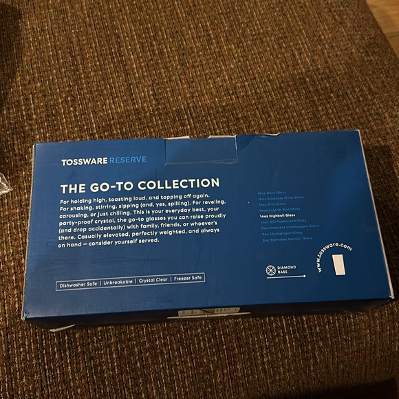 TOSSWARE RESERVE 14oz Highball Tritan™ Copolyester Glass - Picture 8 of 10